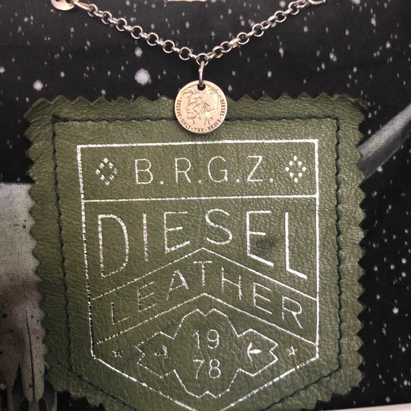 Diesel leather bikers jacket - Picture 3 of 4